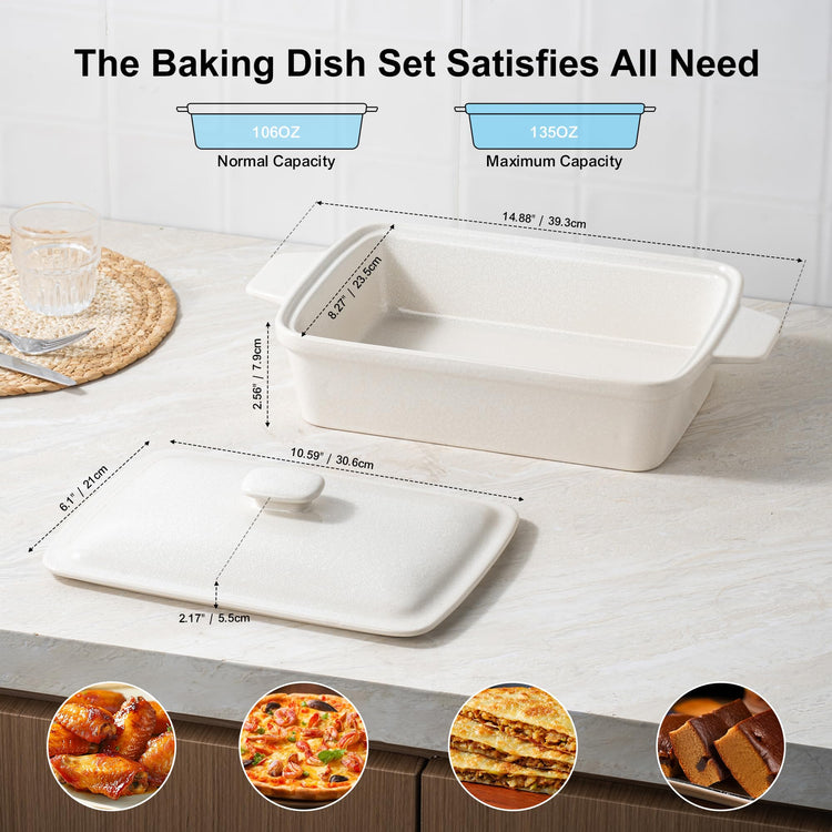 Casserole dish with Lid