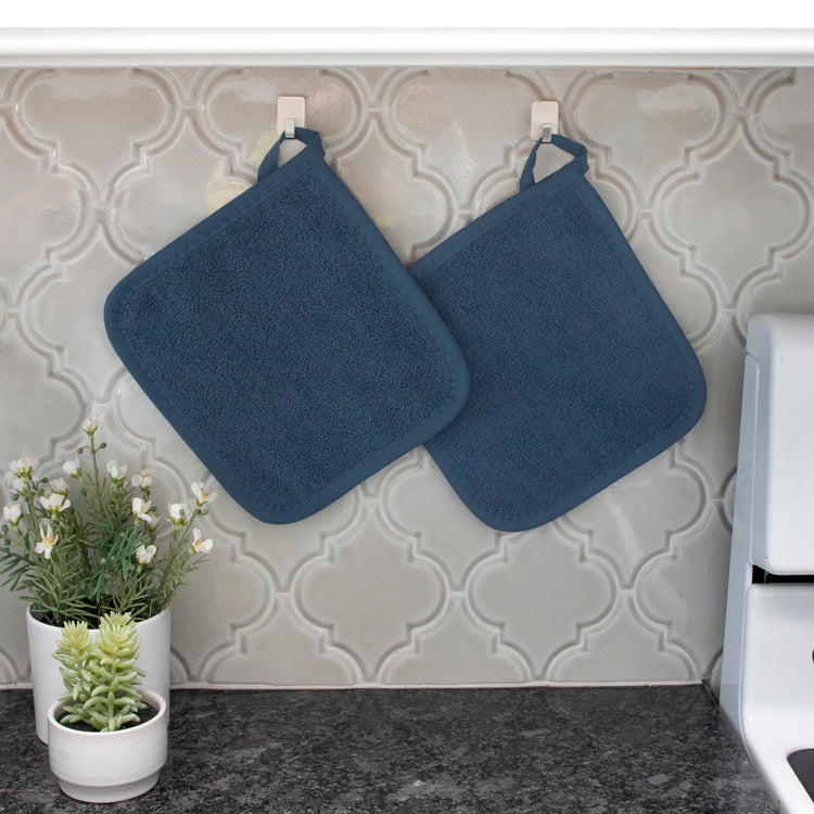 Terry Potholder & Hot Pad (4 Count)