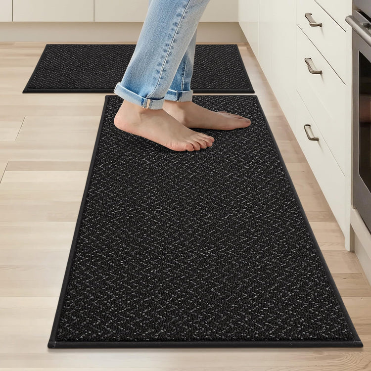 Kitchen Rugs Set of 2 Non (64 Sq Ft)