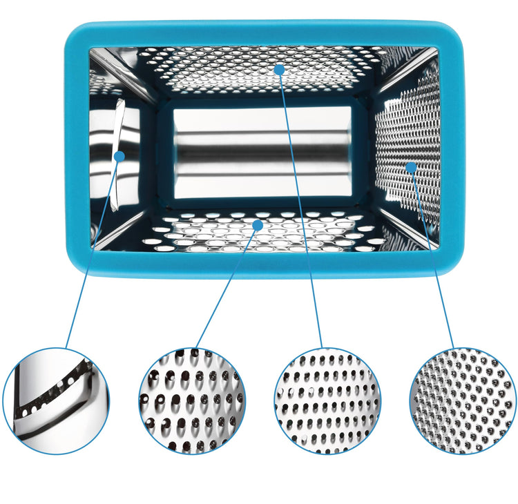 Stainless Steel XL Cheese Grater for Kitchen
