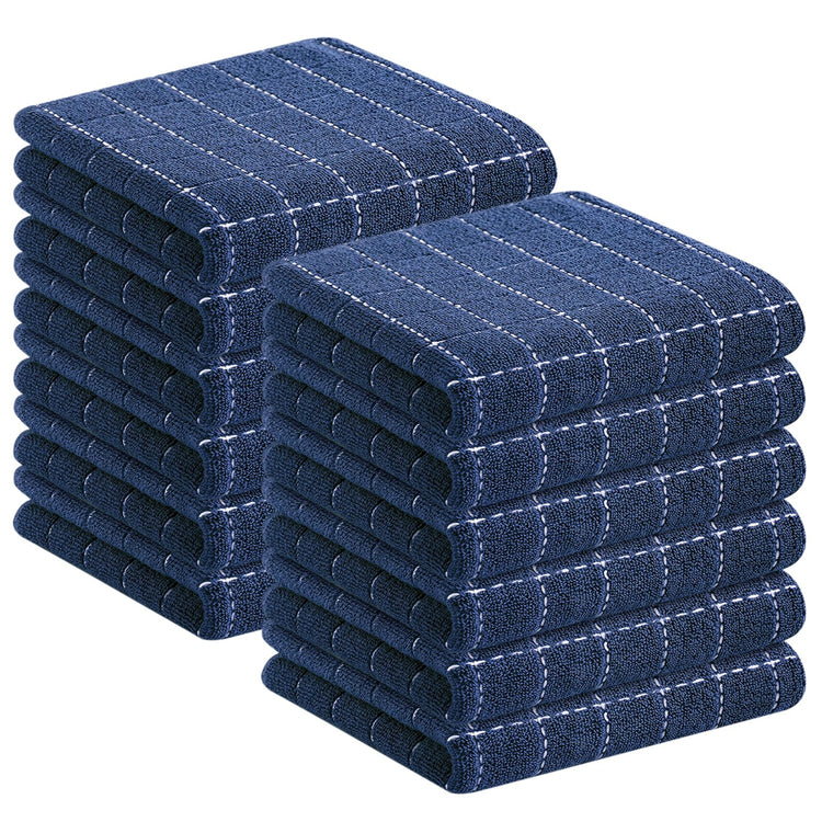 100% Cotton Terry Kitchen Towels (12 Count)