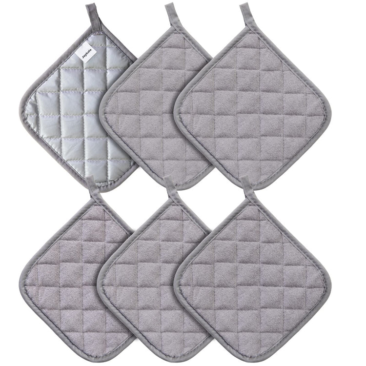 6 Pack Pot Holders for Kitchen Clearance (6 Count)