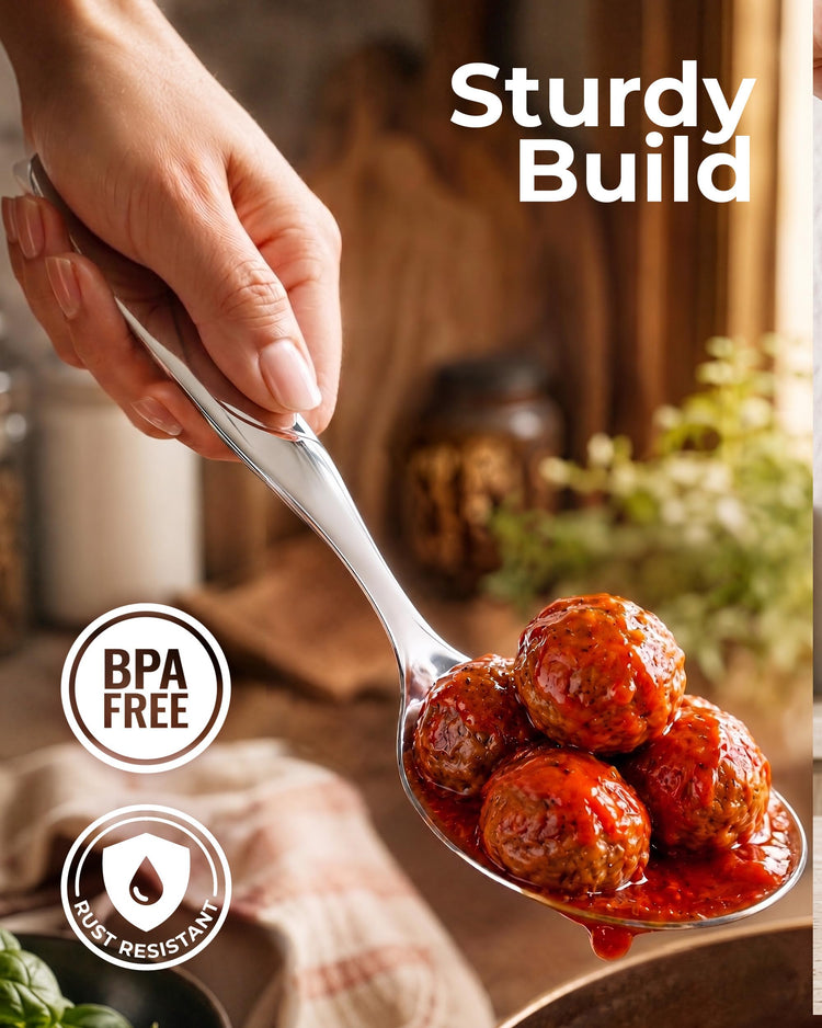 Stainless Steel Serving Spoon