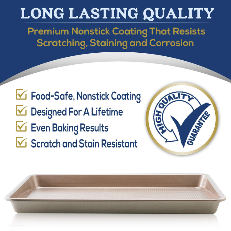 Nonstick Half Sheet Baking Pan