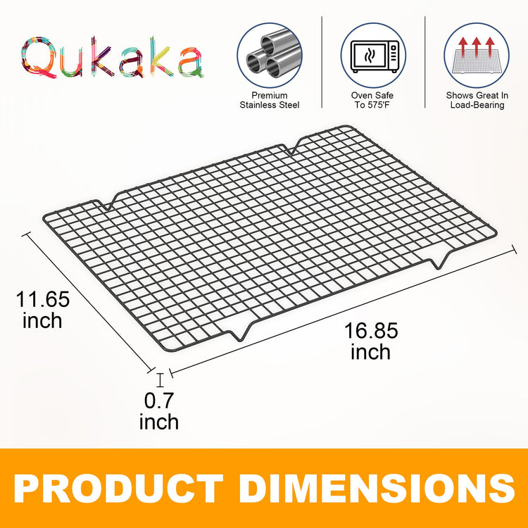 2PCS Cooling Racks for Cooking and Baking