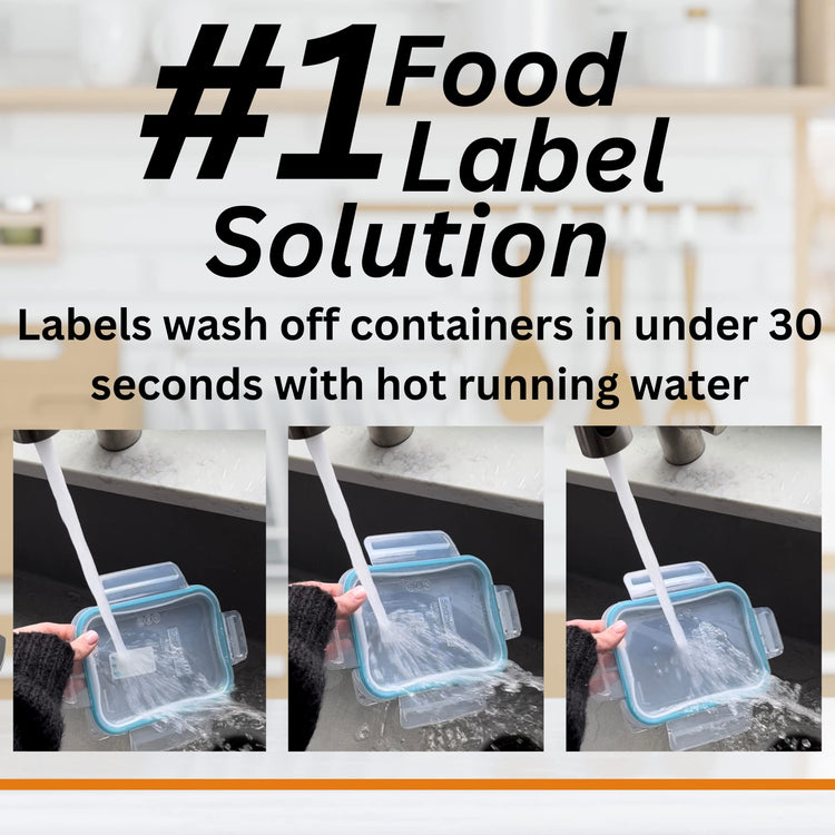 2x1 Dissolvable Food Labels