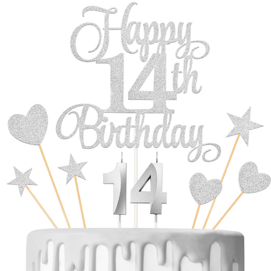 14th Birthday Cake Decorations