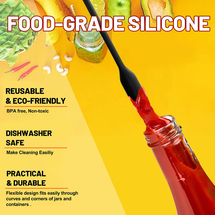 Heat Resistant Silicone Spatula Set of 8 (8 Count)