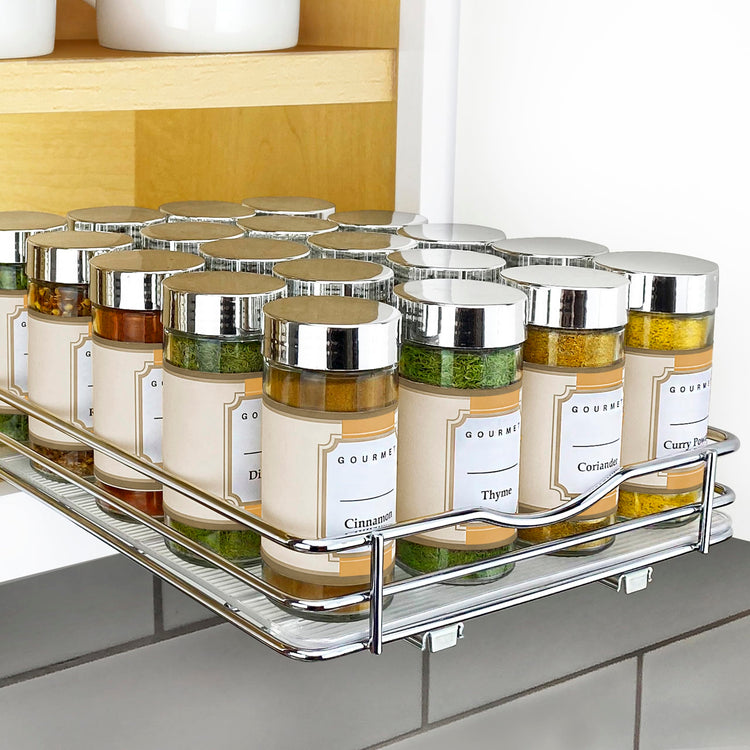 Pull Out Spice Organization for Cabinets