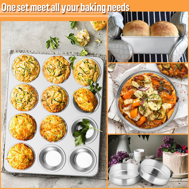 6 Piece Baking Pans set (6 Count)