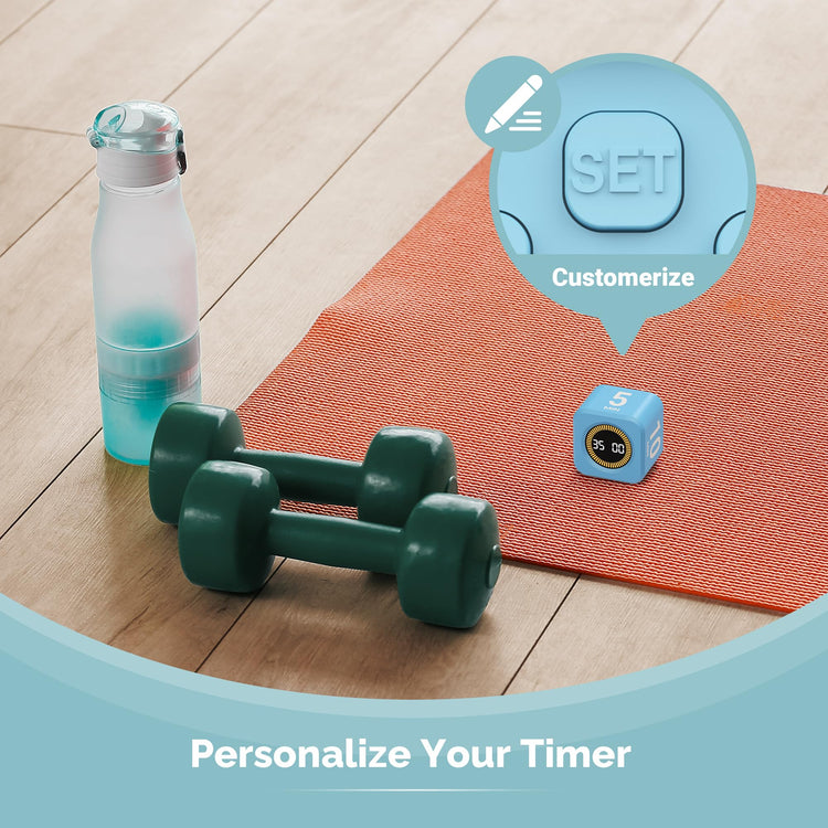 Visual Timer Cube Pomodoro Timer
