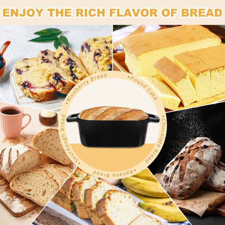 Oval Enameled Dutch Oven for Bread Baking