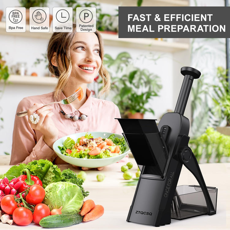 Safe Mandoline Slicer for Kitchen