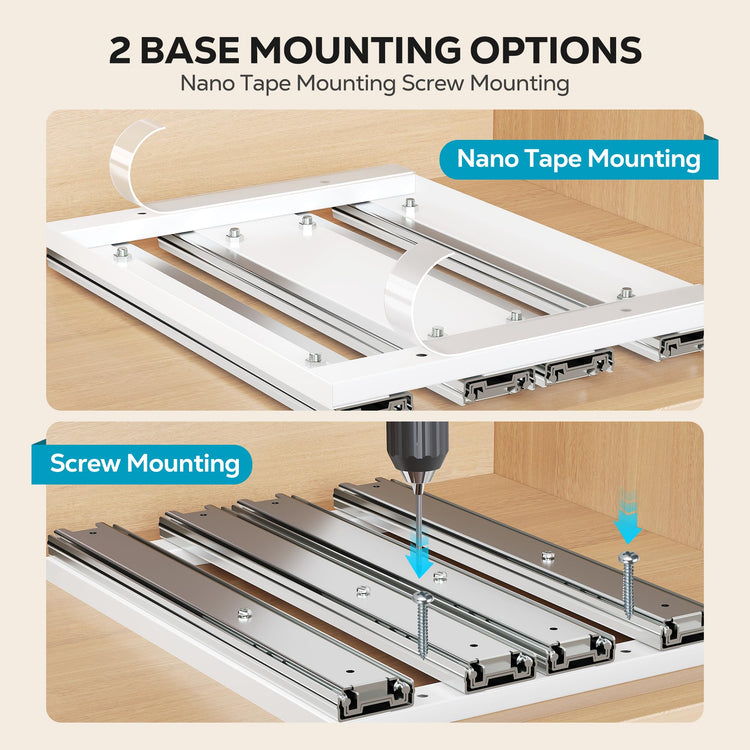 Pull Out Spice Rack Organizer (2 Count)