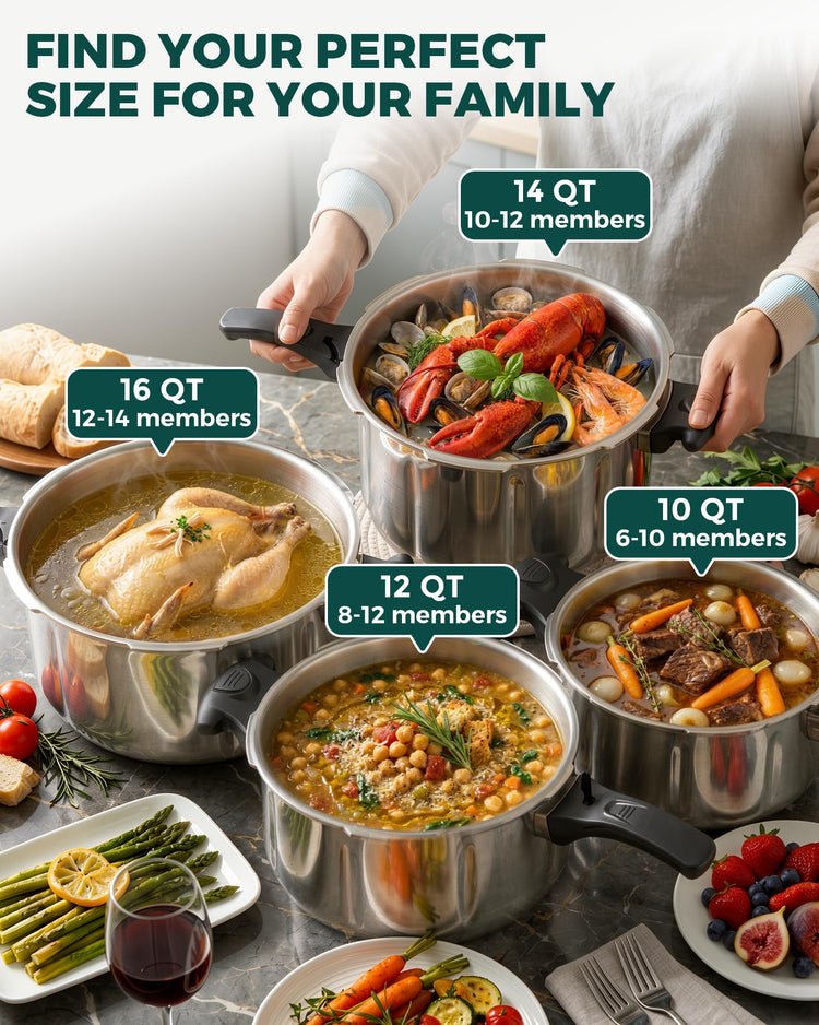 Stainless Steel Pressure Cooker