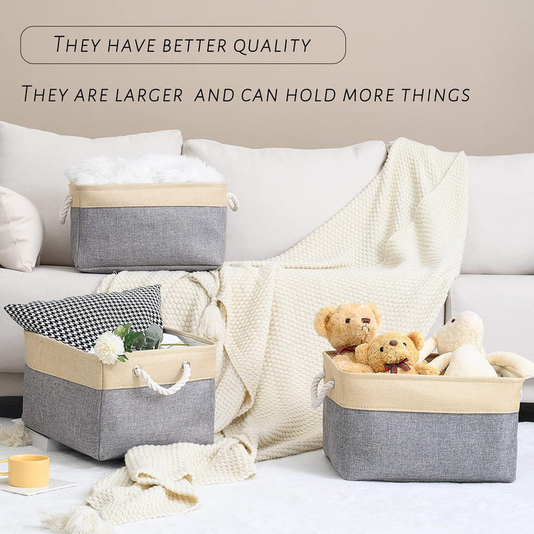 Organization and Storage Basket for Organizing (4 Count)