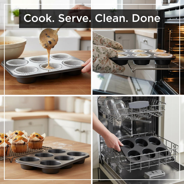 Jumbo Muffin Pan 4" Cup