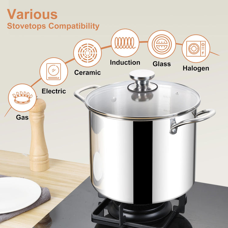 12 QT Stock Pot