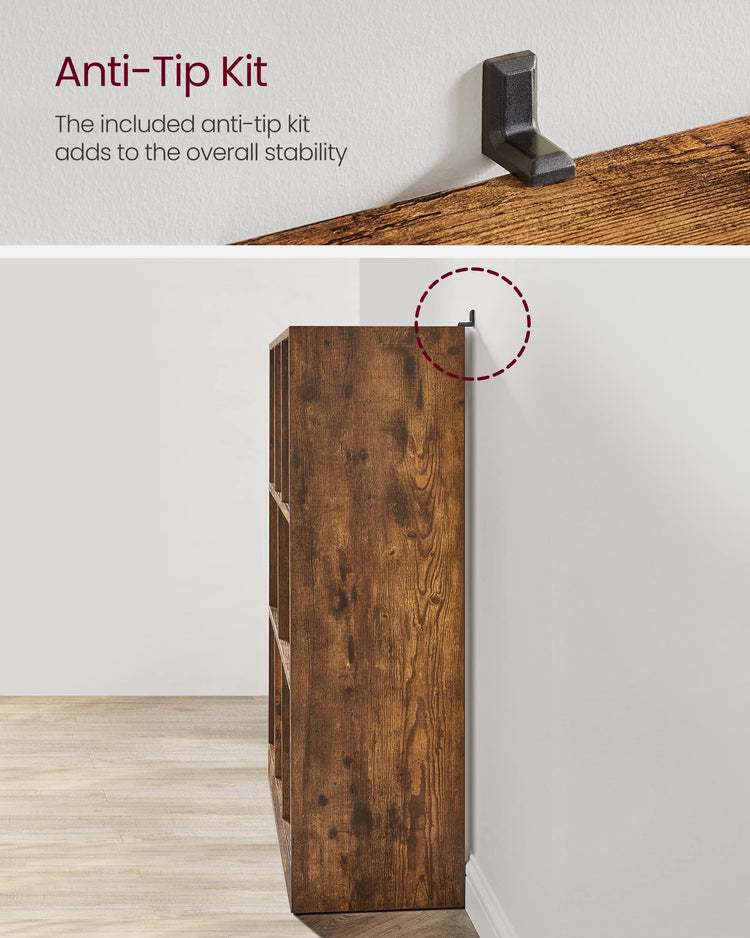 Bookcase Freestanding Storage Unit