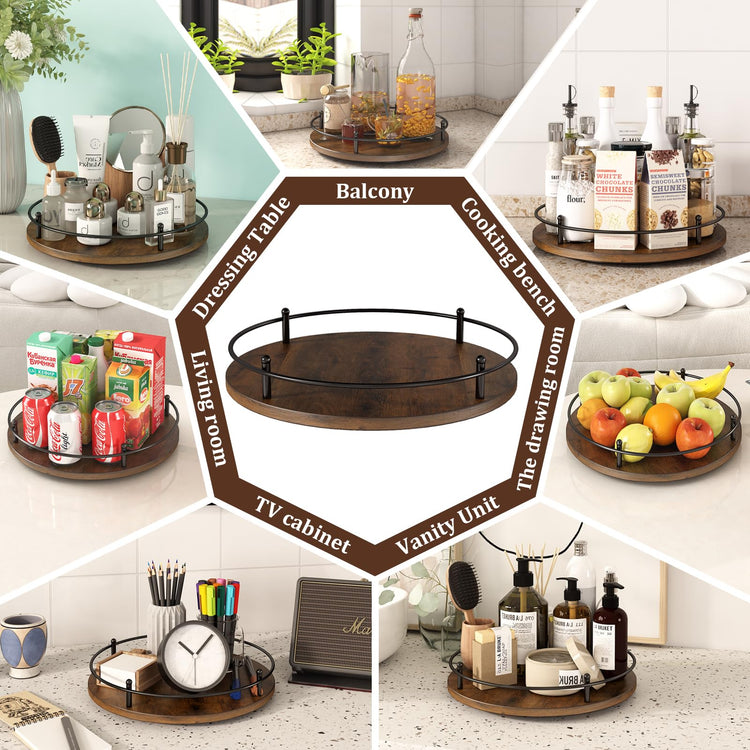 12" Lazy Susan Turntable Organizer