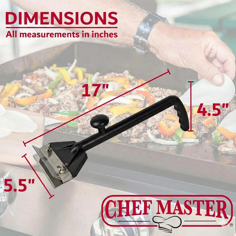 Griddle Scraper Cleaning Kit Combo