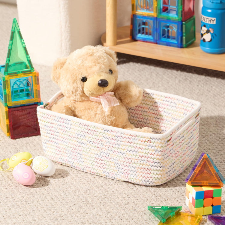 Small Storage Baskets for Organizing (3 Count)