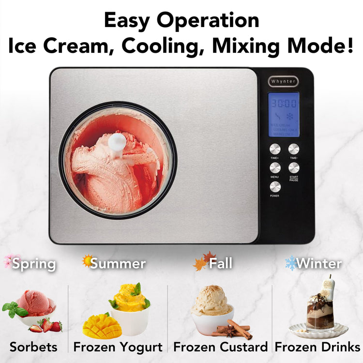 Ice Cream Maker 2.1 Qt Automatic