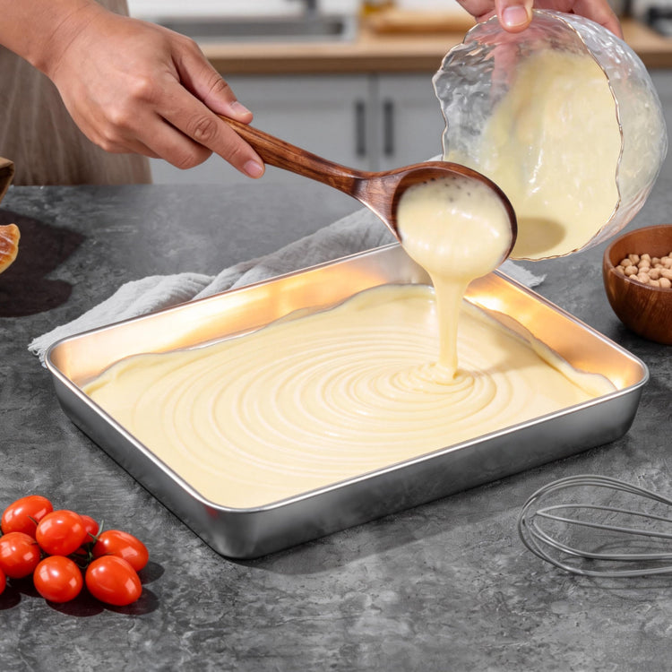 Stainless Steel Baking Pan Set (2 Count)