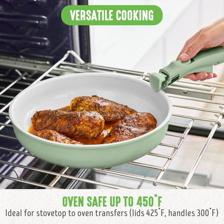 10 Piece Nonstick Pots & Pans Set