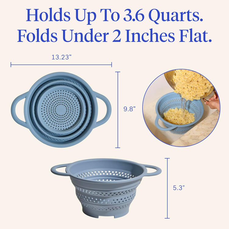 Collapsible Colander for Kitchen