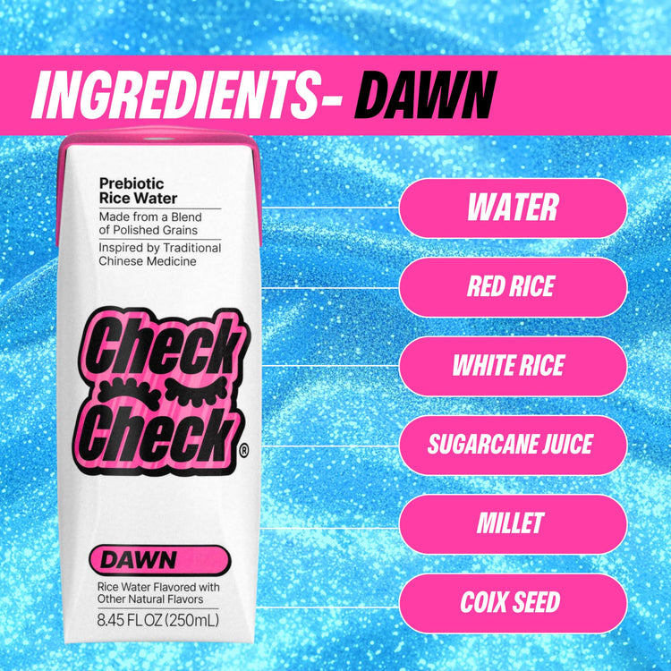 CheckCheck Prebiotic Rice Water (101.36 Fl Oz)