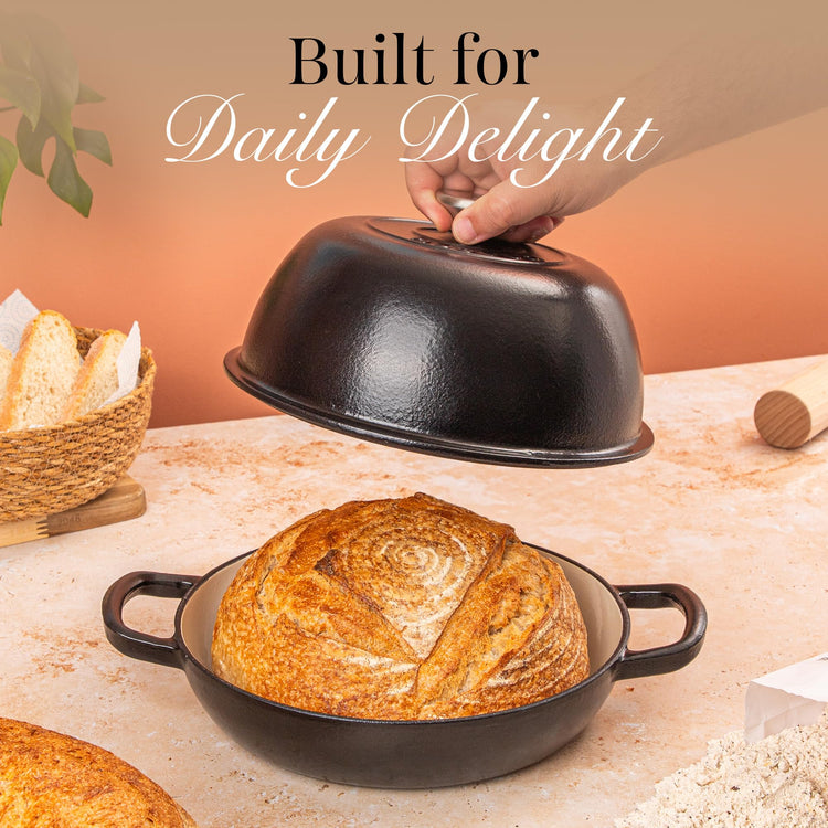 Enamelled Cast Iron Dutch Oven Pot