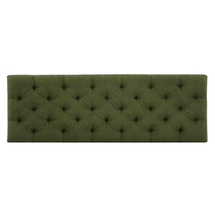 Ottilie Boucle Fabric Storage Ottoman Bench