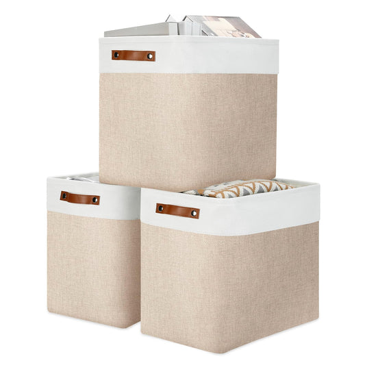 Large Storage Baskets for Organizing (3 Count)