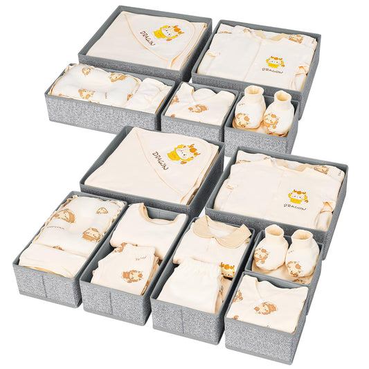 Drawer Organizer Clothes 12 Pack (12 Count)