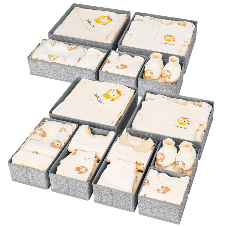 Drawer Organizer Clothes 12 Pack (12 Count)