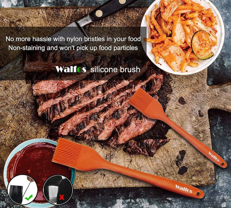 600℉ Heat Resistasnt Pastry Brushes (2 Count)