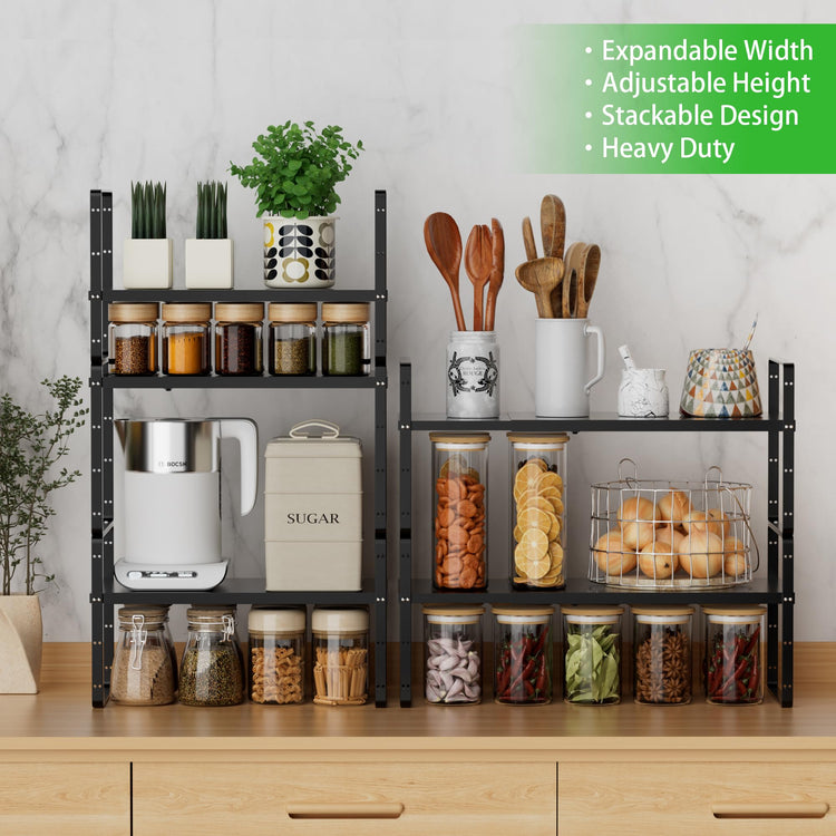 Expandable Cabinet Shelf (3 Count)