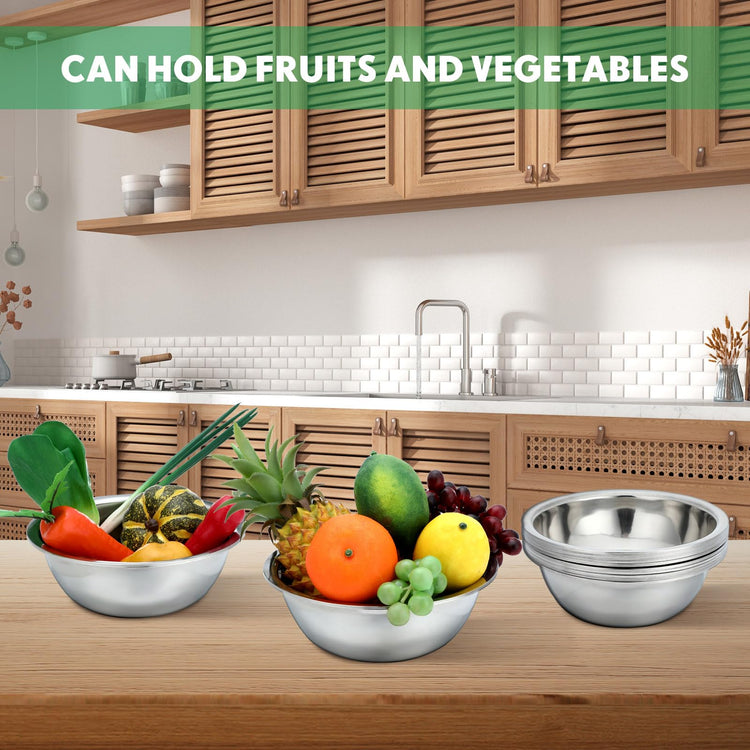 Stainless Steel Mixing Bowls Set