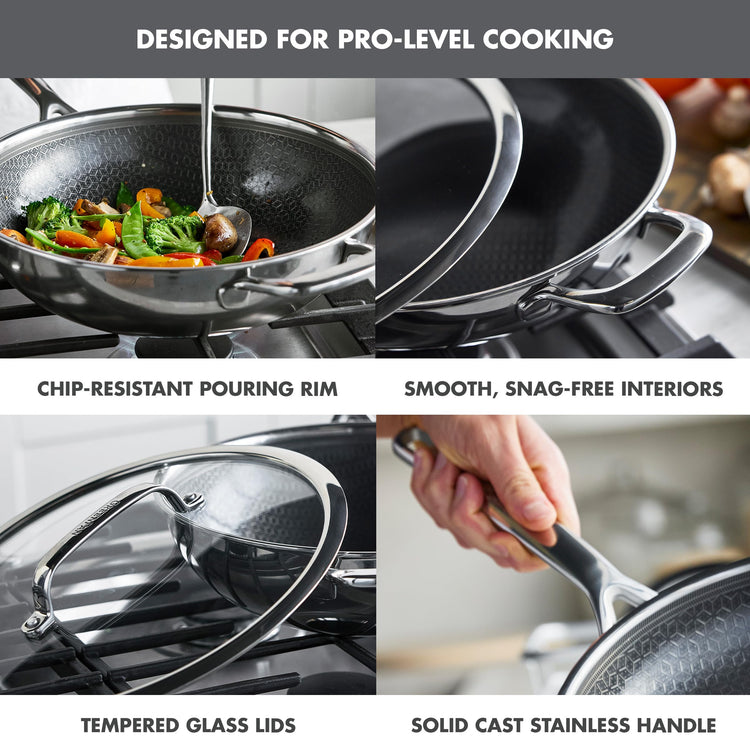 Spectra 12" Wok Pan with Lid