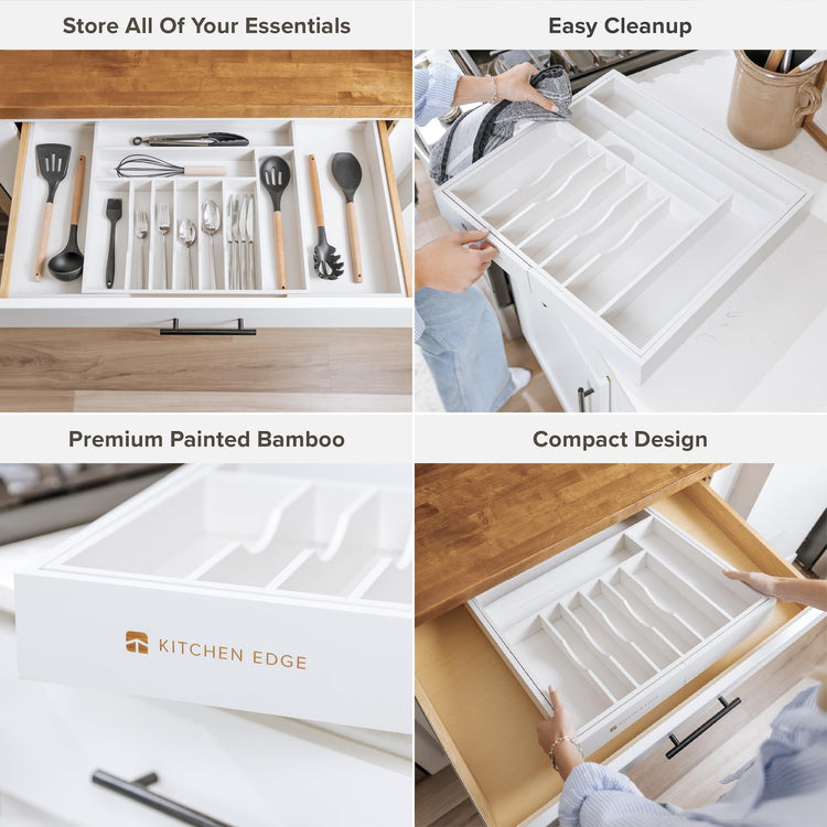 Silverware & Utensil Drawer Organizer