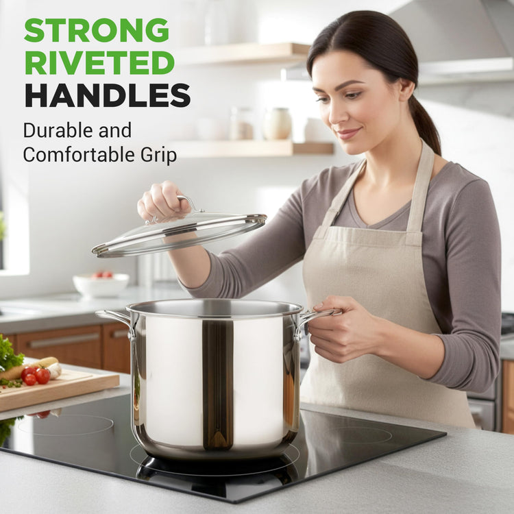 12 Quart Stainless Steel Stockpot
