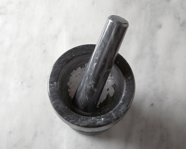 Marble Mortar and Pestle Set