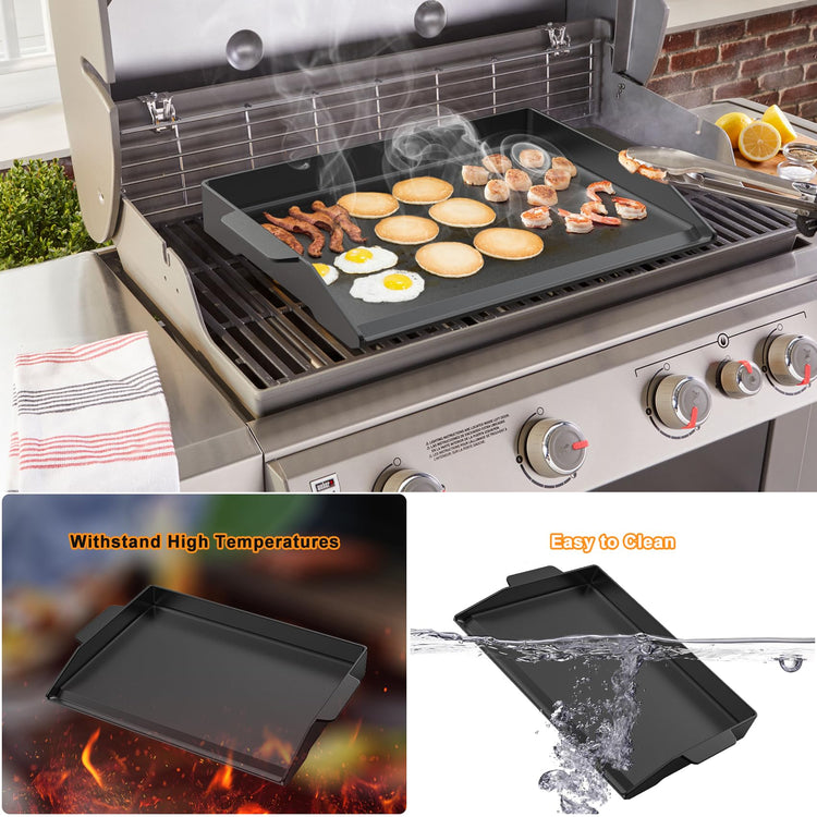 Onlyfire Pre Seasoned Universal Cast Iron Cooking Griddle