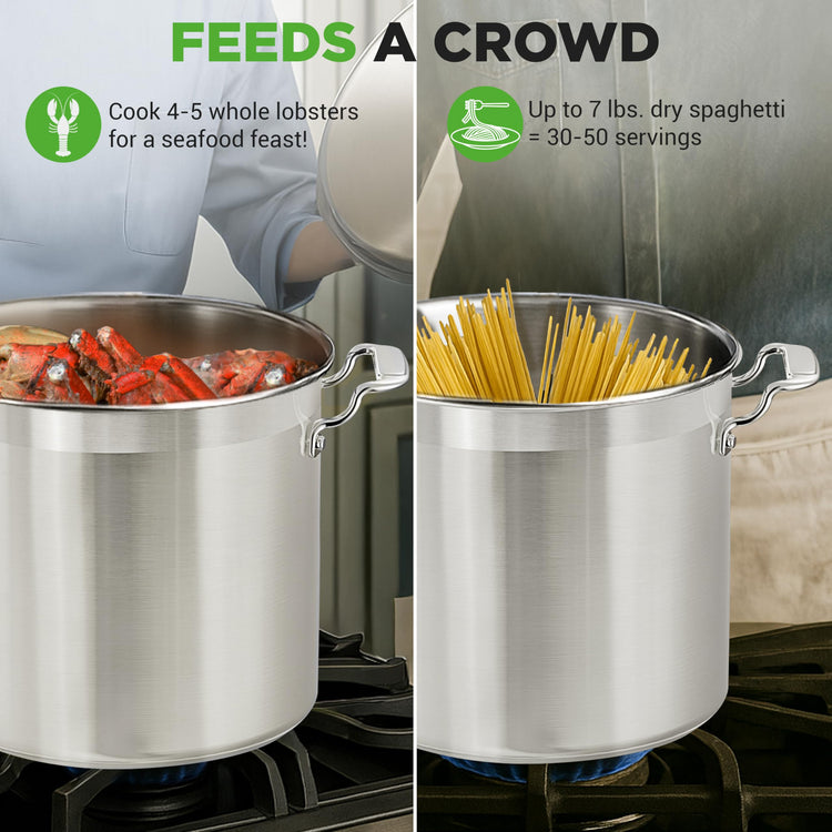 Stainless Steel Cookware Stock Pot