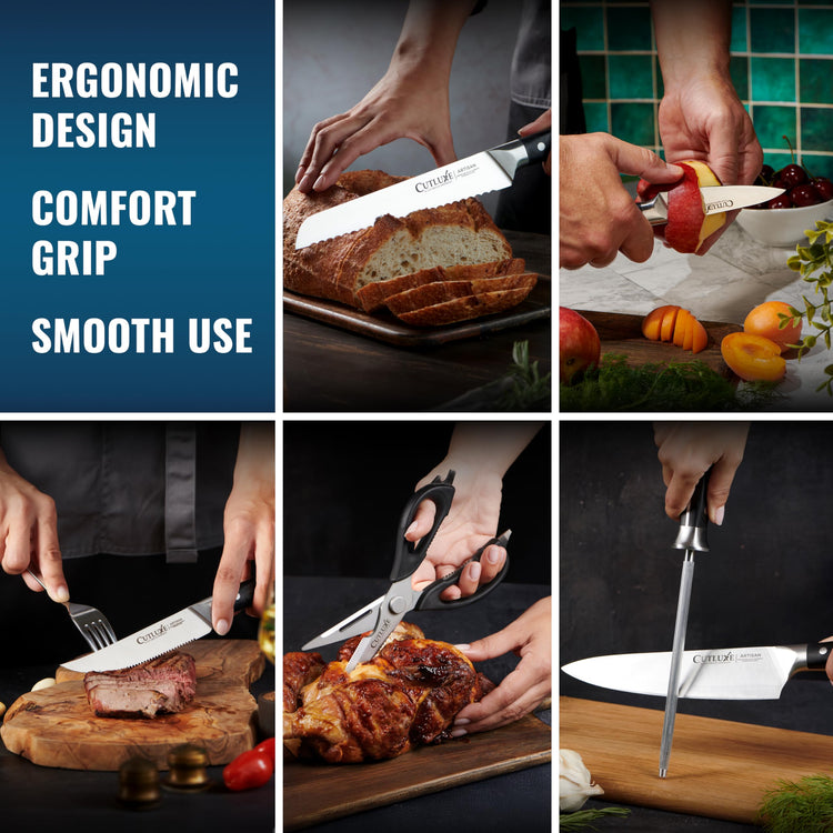 15 Piece Knife Set for Kitchen (15 Count)