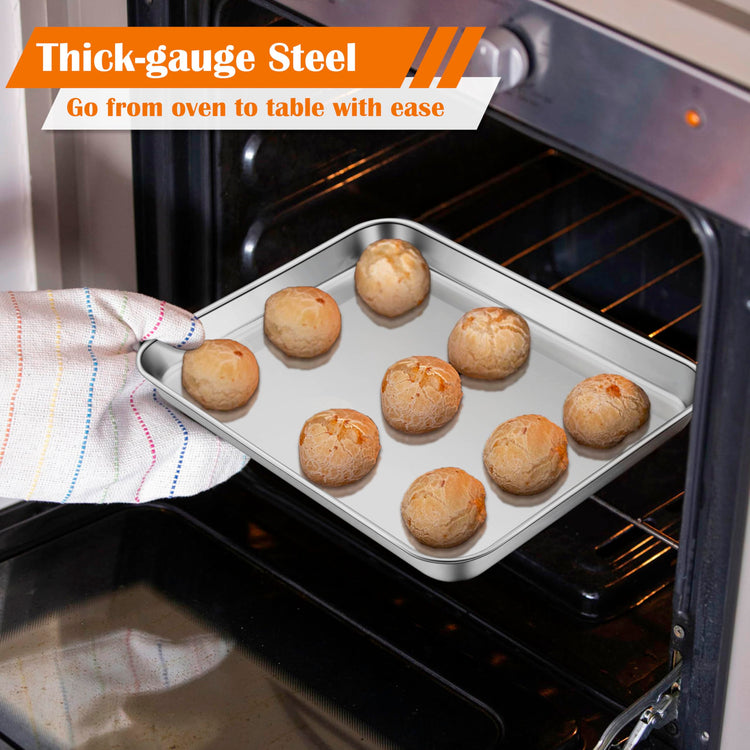 10.5” x8.3” Baking Sheet Set of 4 (4 Count)