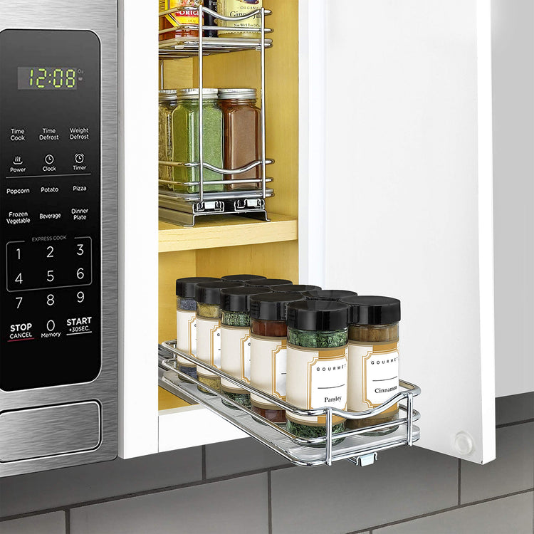 Pull Out Spice Organization for Cabinets