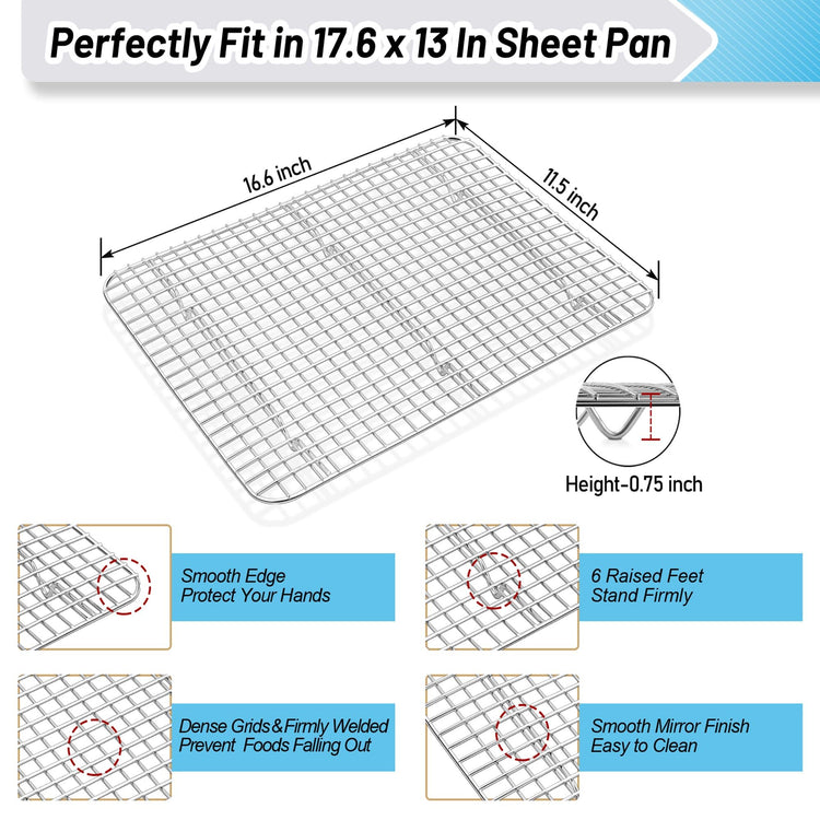Cookie Sheets with Cooling Racks (2 Count)