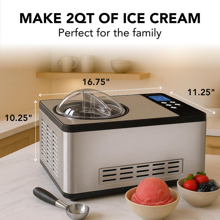 Ice Cream Maker 2.1 Qt Automatic